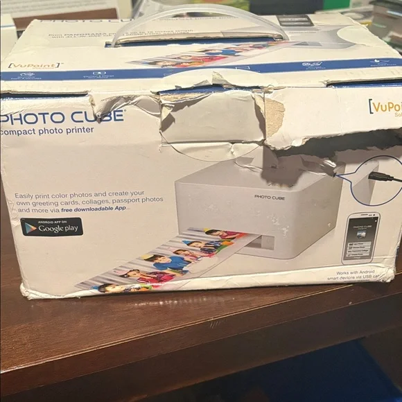 VuPoint Photo Cube Compact Printer - Picture 2 of 5